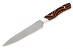 Набор кухонных ножей на подставке К340 G10 черно-оранжевая 5шт. - Набор кухонных ножей на подставке К340 G10 черно-оранжевая 5шт.